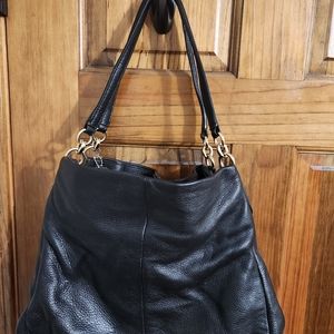 Black coach purse